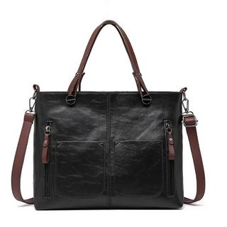 Bolso vintage de piel para señora
