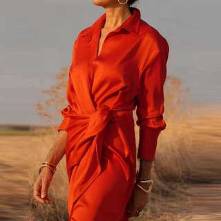 Vestido de Camisa de mujer